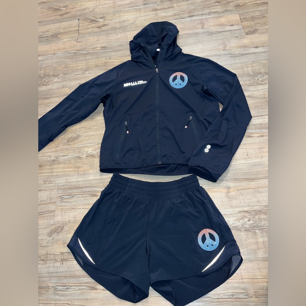 Lulu lemon x mad happy running jacket